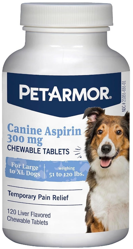 PetArmor Canine Asprin Chewable Tablets for Small Dogs