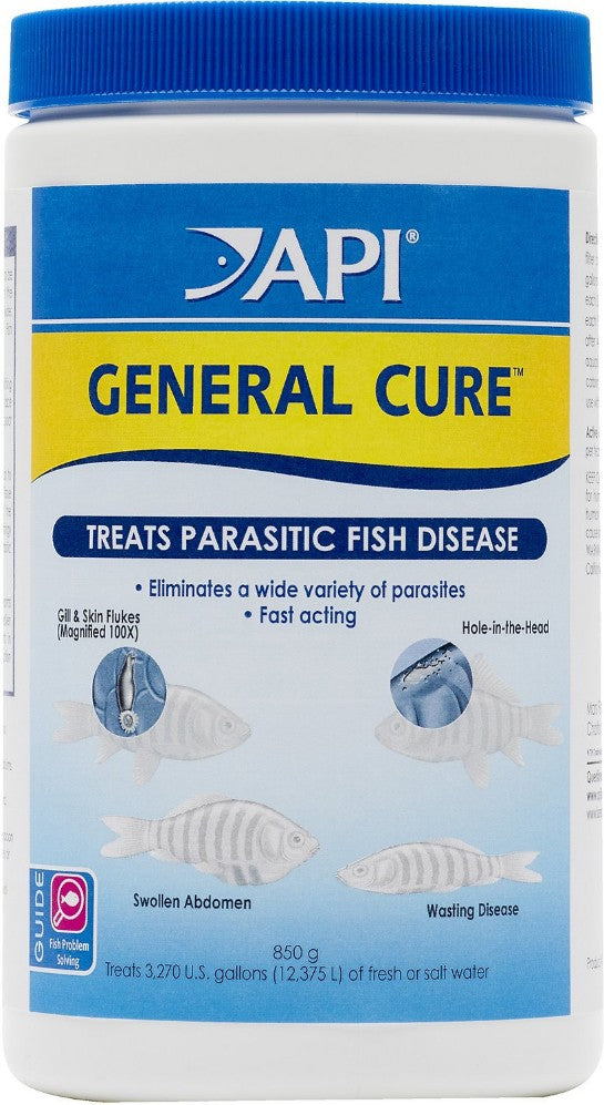API General Cure Powder Treats Parasitic Fish Disease
