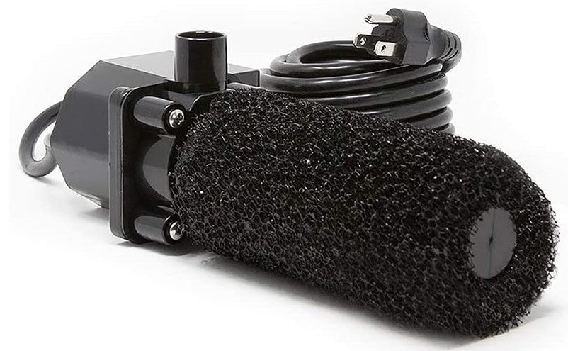 Beckett Spaces Places Pond Kit with Submersible Pump, Fountain Heads and Pre-Filter