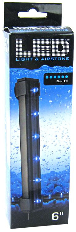 Via Aqua Submersible Blue LED Light and Airstone