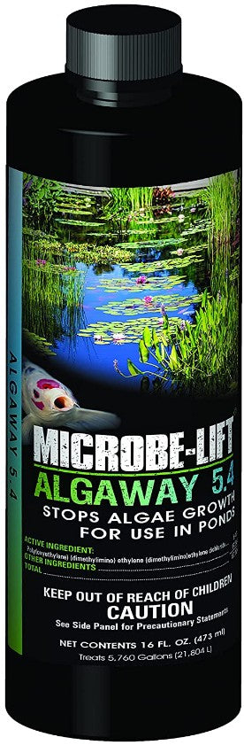 Microbe-Lift Pond Algaway 5.4 Algaecide for Ponds Stops Algae Growth