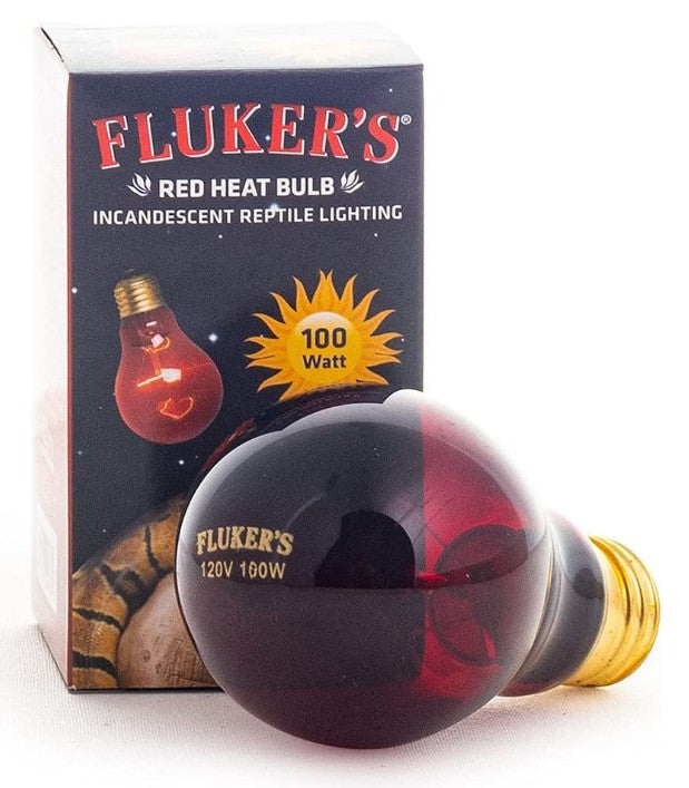 Flukers Red Heat Bulb Incandescent Reptile Light