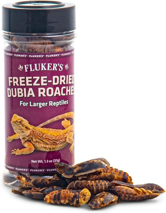 Flukers Freeze Dried Dubia Roaches for Reptiles