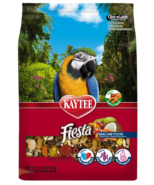 Kaytee Fiesta Macaw Gourmet Variety Diet