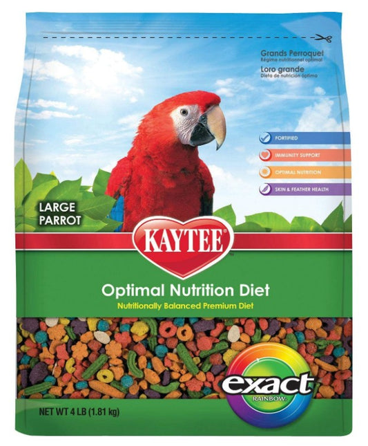 Kaytee Exact Rainbow Optimal Nutrition Diet Large Parrot