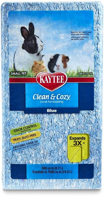 Kaytee Clean and Cozy Small Pet Bedding Blue