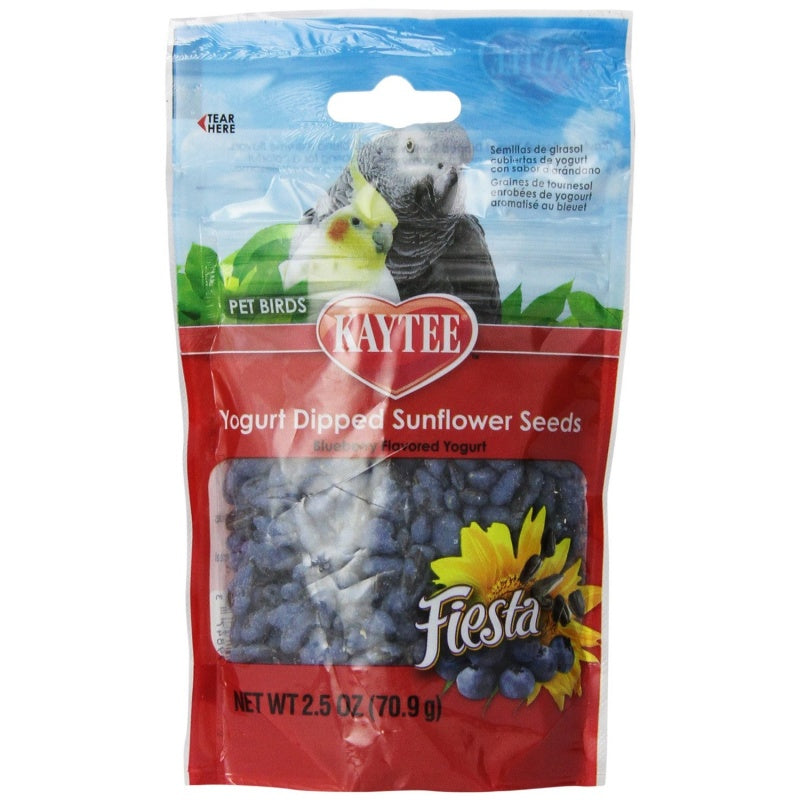 Kaytee Fiesta Yogurt Dipped Sunflower Seeds Blueberry