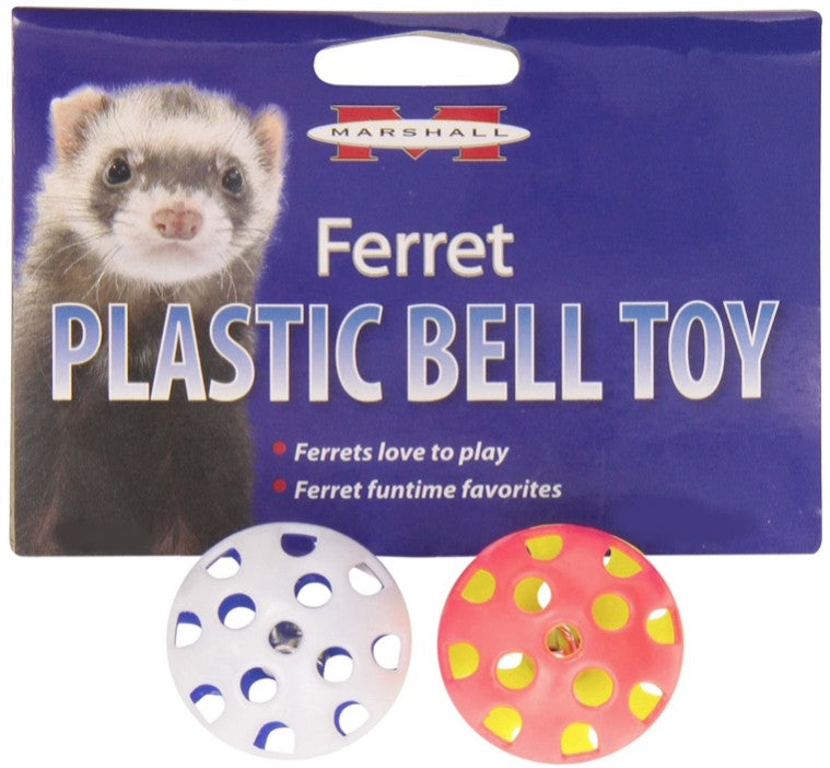 Marshall Plastic Ferret Bell Toys