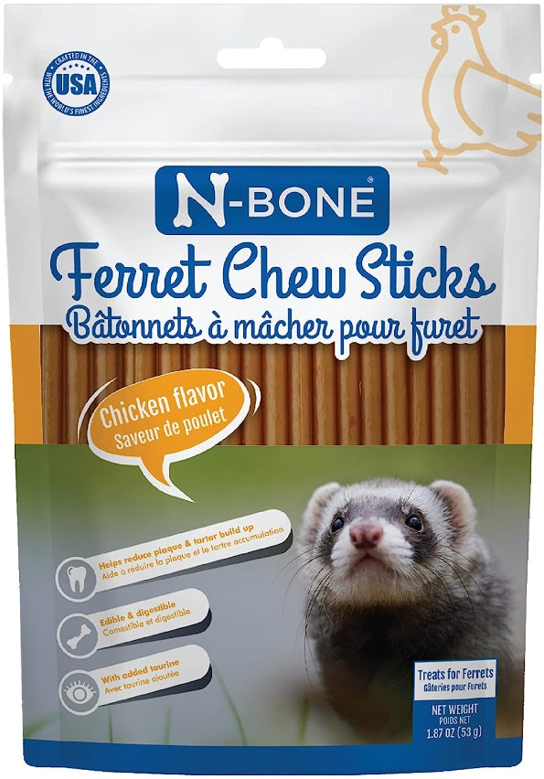 N-Bone Ferret Chew Chew Sticks Chicken Flavor