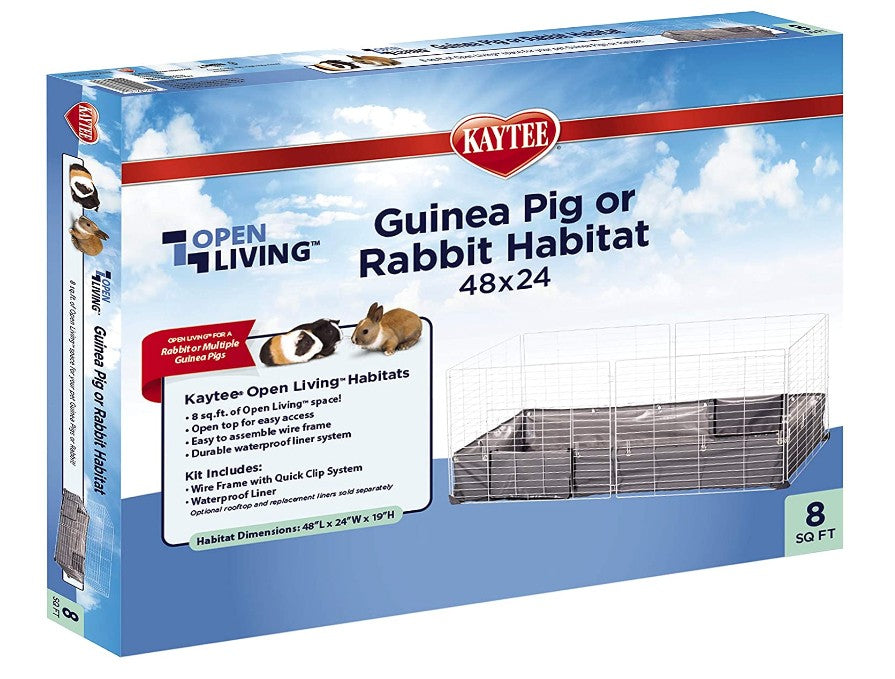 Kaytee Open Living Guinea Pig or Rabbit Habitat