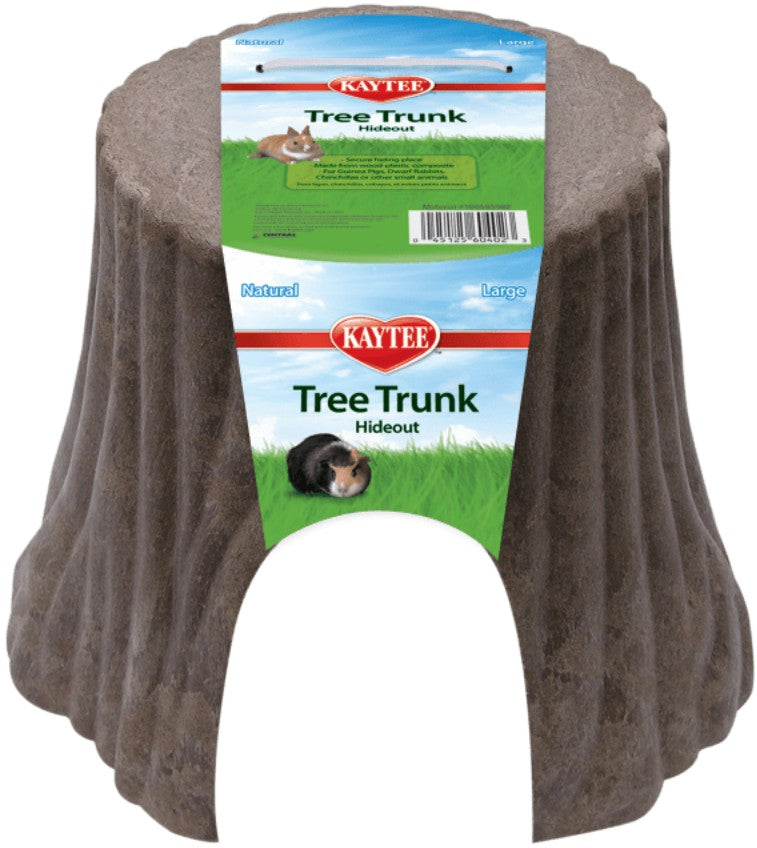 Kaytee Tree Trunk Hideout for Hamsters, Gerbils, Mice and Small Animals