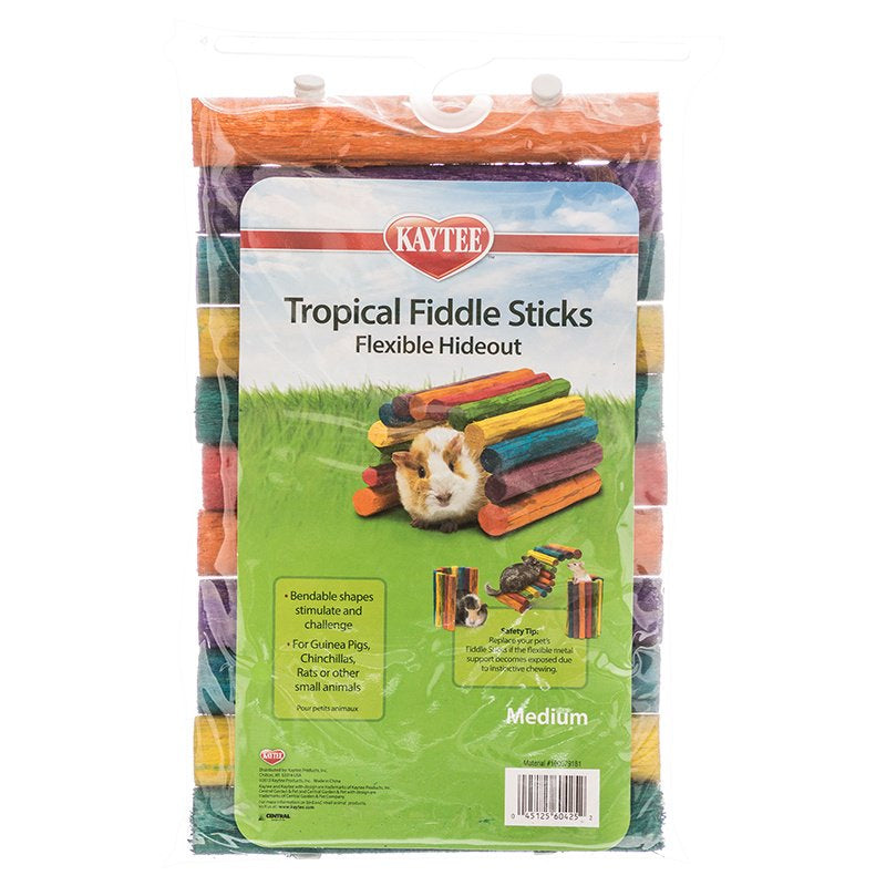 Kaytee Tropical Fiddle Sticks Flexible Hideout