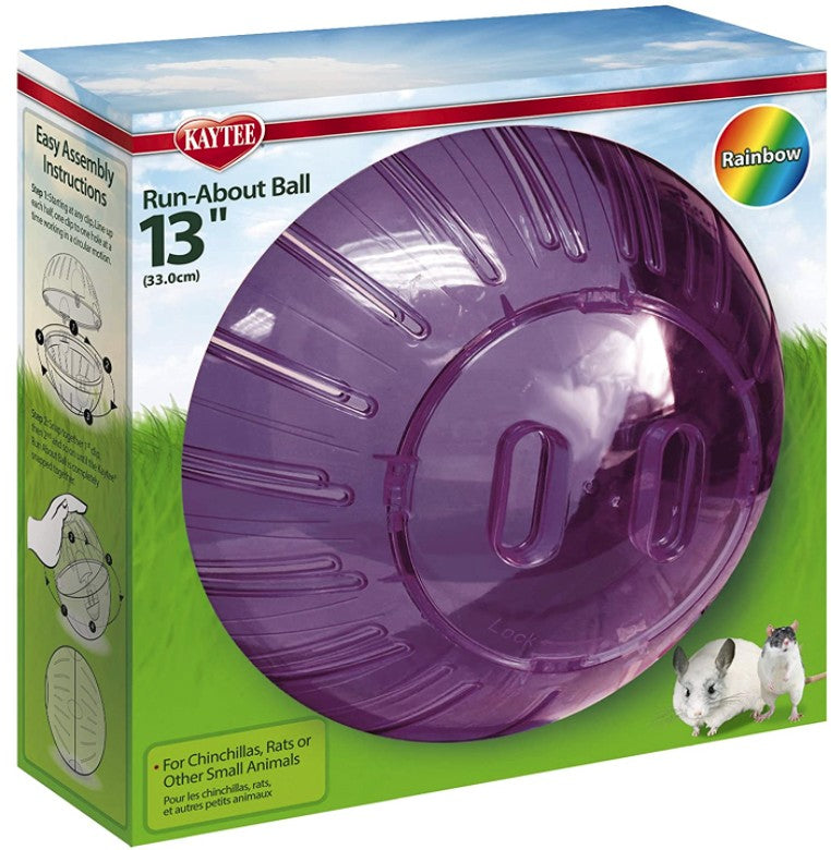 Kaytee Run About Ball for Small Animals Assorted Colors