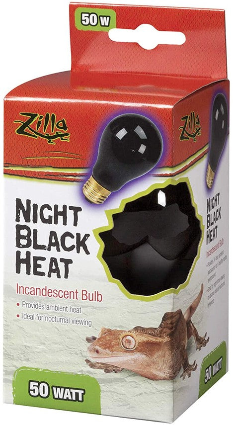 Zilla Night Black Heat Incandescent Bulb for Reptiles