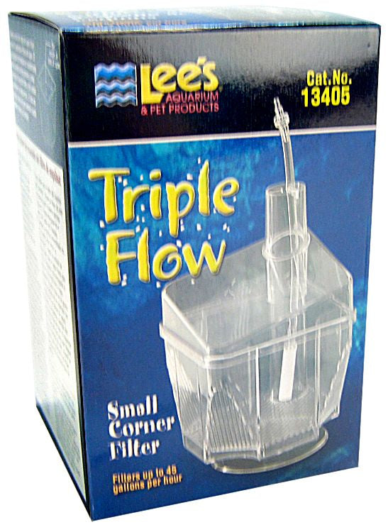 Lees Triple Flow Corner Aquarium Filter