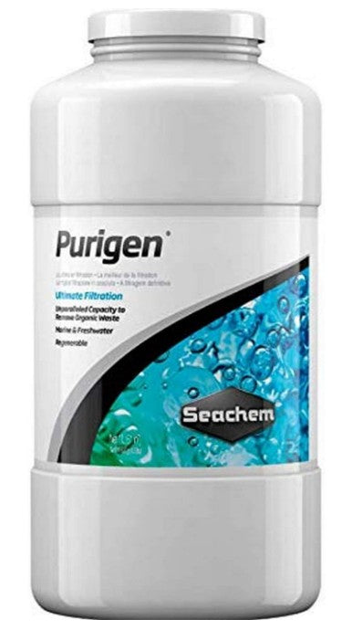 Seachem Purigen Removes Organic Waste from Marine and Freshwater Aquariums