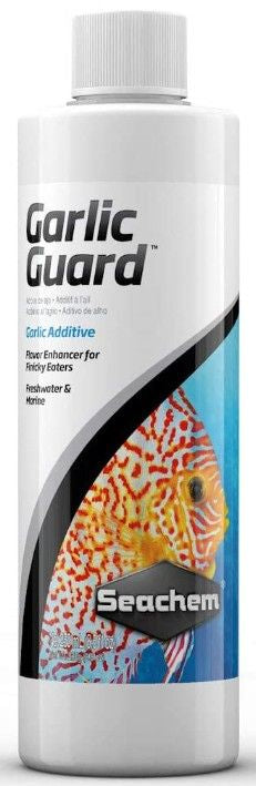 Seachem Garlic Guard Garlic Additive Flavor Enhancer for Freshwater and Marine Aquarium Fish