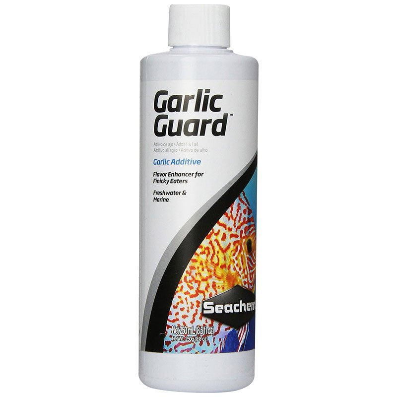 Seachem Garlic Guard Garlic Additive Flavor Enhancer for Freshwater and Marine Aquarium Fish