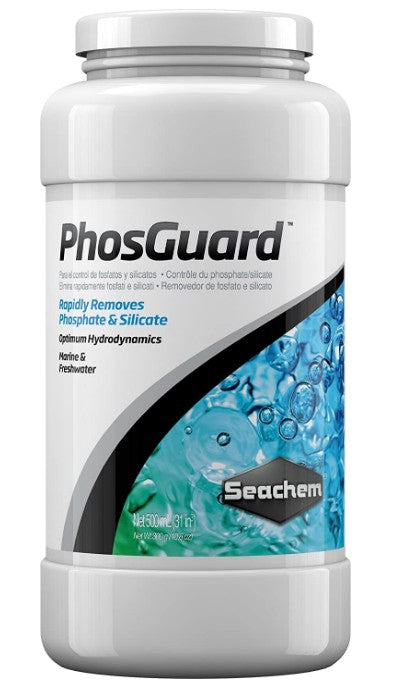 Seachem PhosGuard Rapidly Removes Phosphate and Silicate for Marine and Freshwater Aquariums