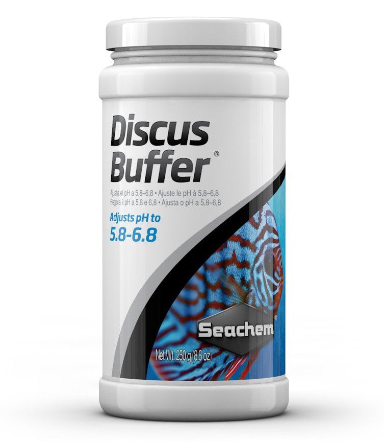 Seachem Discus Buffer Adjusts pH to 5.8 to 6.8 in Aquariums