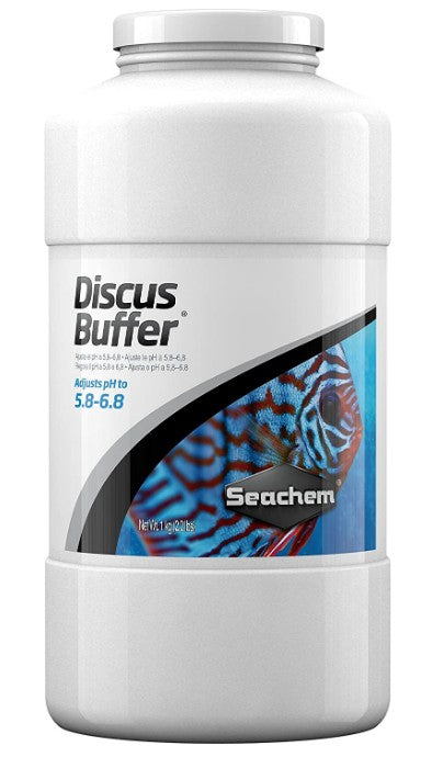 Seachem Discus Buffer Adjusts pH to 5.8 to 6.8 in Aquariums