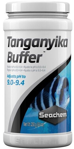 Seachem Tanganyika Buffer Adjusts pH to 9.0 to 9.4 in Aquariums