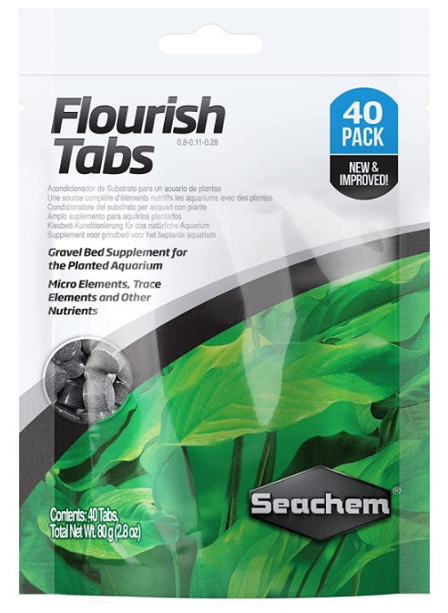 Seachem Flourish Tabs Gravel Bed Supplement for Planted Aquariums