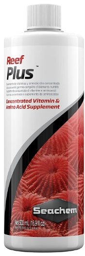 Seachem Reef Plus Concentrated Vitamin and Amino Acid Supplement