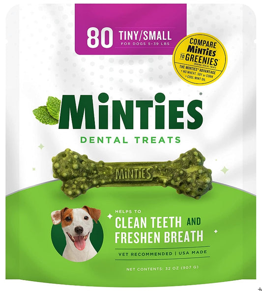 Sergeants Minties Dental Treats for Dogs Tiny Small
