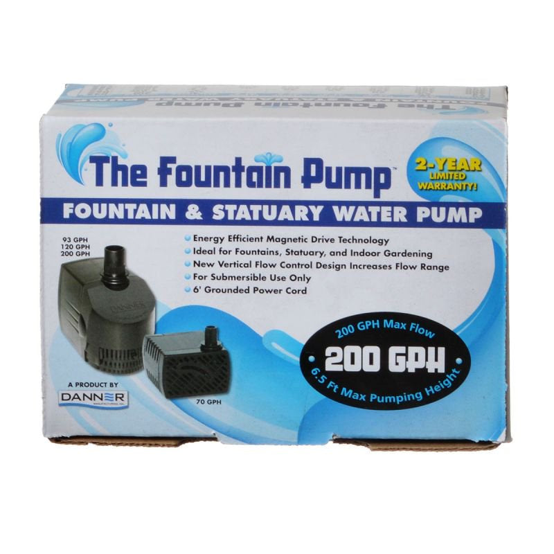 Danner The Fountain Pump Magnetic Drive Submersible Pump