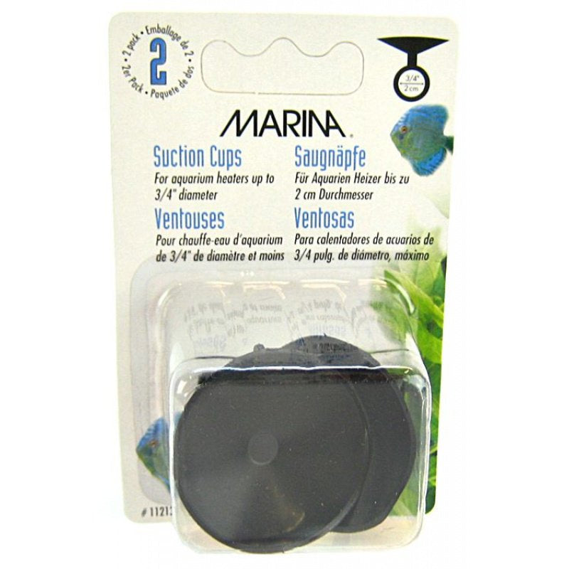 Marina Suction Cups for Aquarium Heaters Black