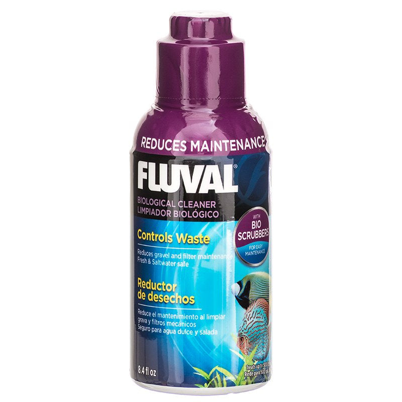 Fluval Biological Cleaner with Bio Scrubbers Controls Waste in Aquariums