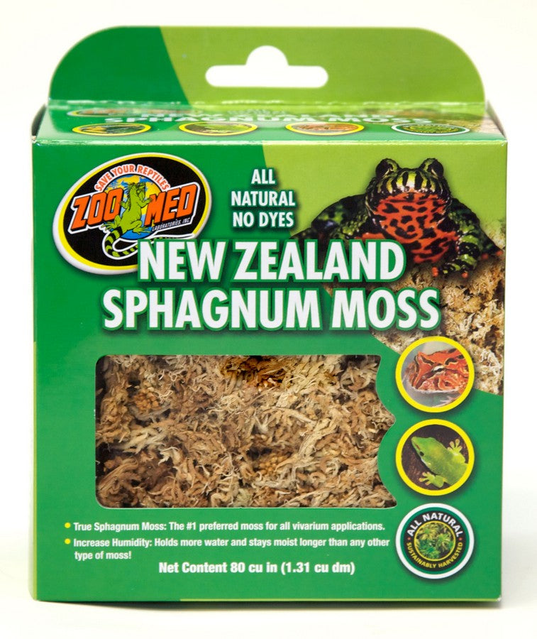 Zoo Med New Zealand Sphagnum Moss Decor