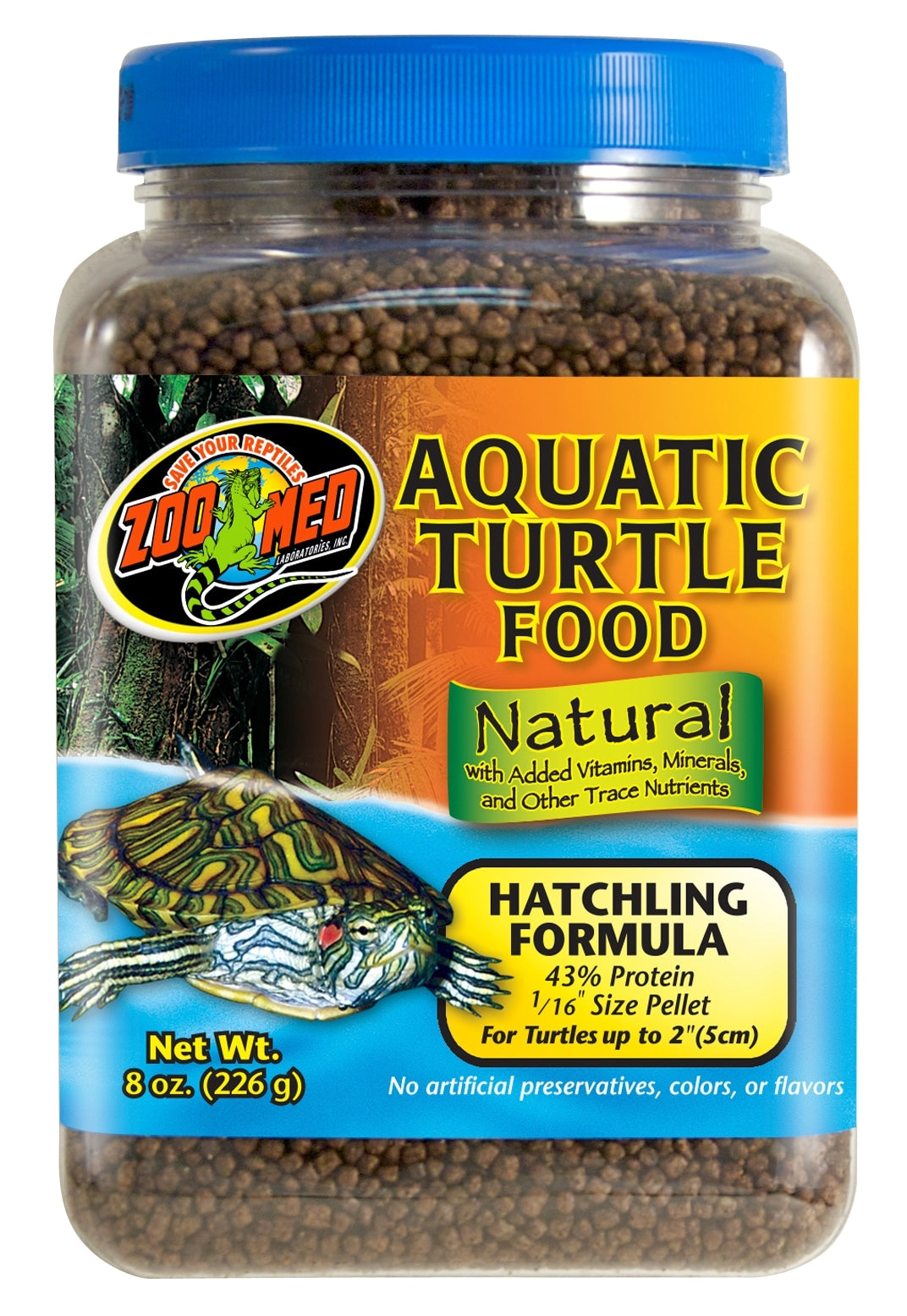 Zoo Med Natural Aquatic Turtle Food Hatchling Formula