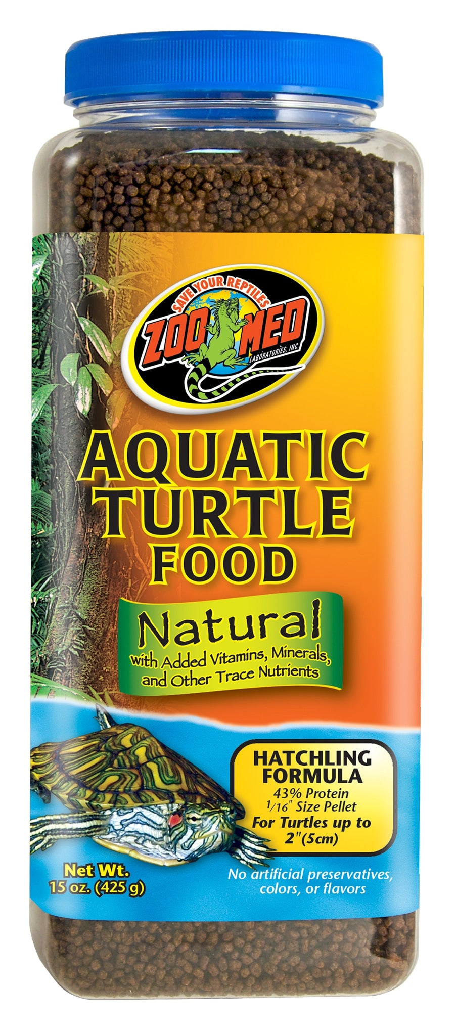 Zoo Med Natural Aquatic Turtle Food Hatchling Formula