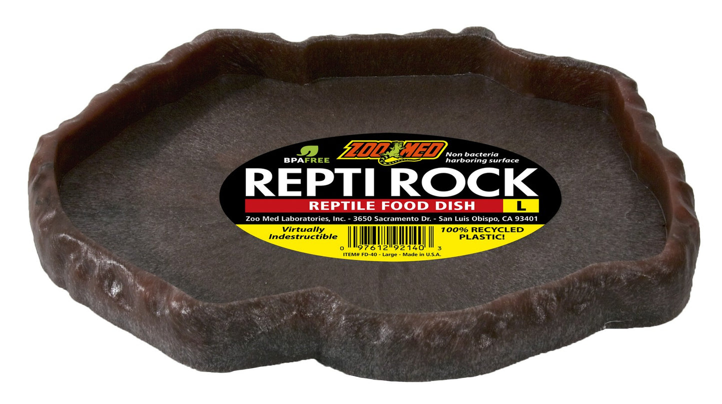 Zoo Med Repti Rock Reptile Food Dish