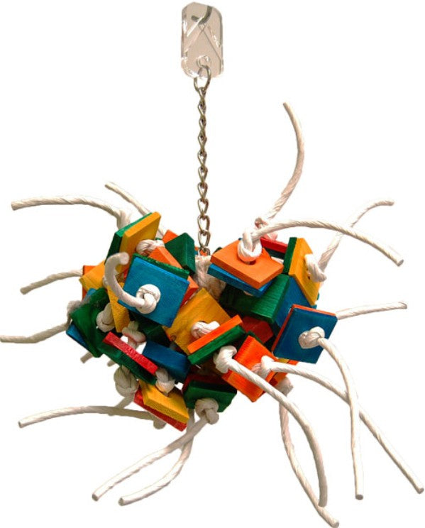 Zoo-Max Fire Ball Hanging Bird Toy