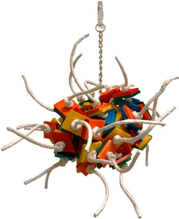 Zoo-Max Fire Ball Hanging Bird Toy