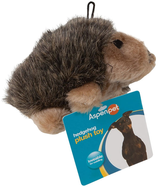 Aspen Pet Plush Hedgehog Dog Toy