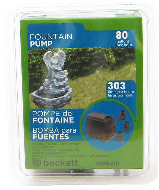 Beckett Fountain Pump for Indoor / Outdoor