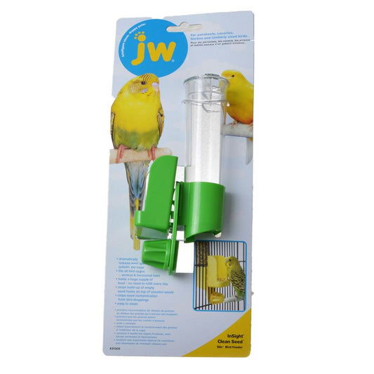 JW Pet Insight Clean Seed Silo Bird Feeder