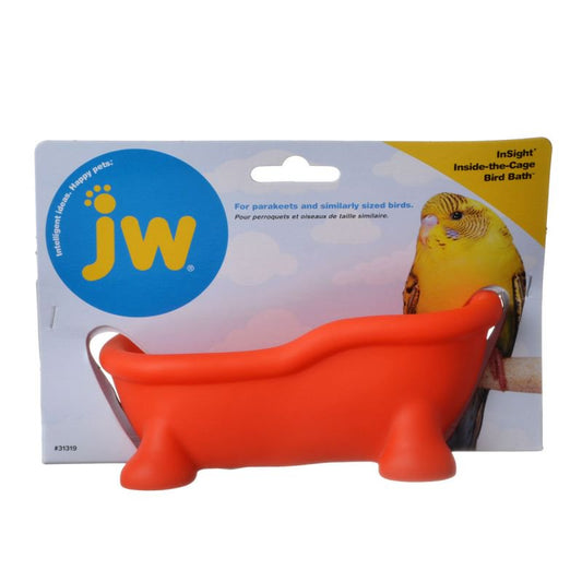 JW Pet Insight Inside the Cage Bird Bath for Parakeets and Similar Size Birds