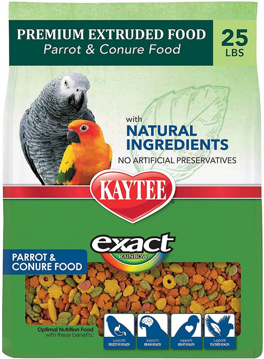 Kaytee Exact Natural Parrot and Conure Food