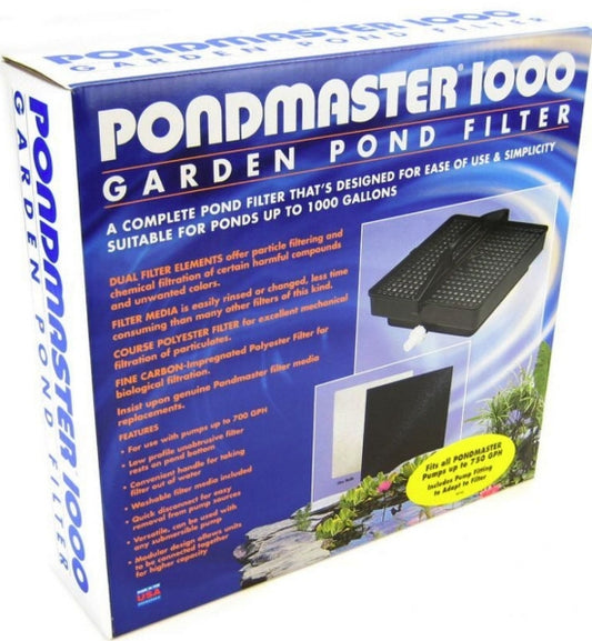 Pondmaster 1000 Garden Pond Filter Box