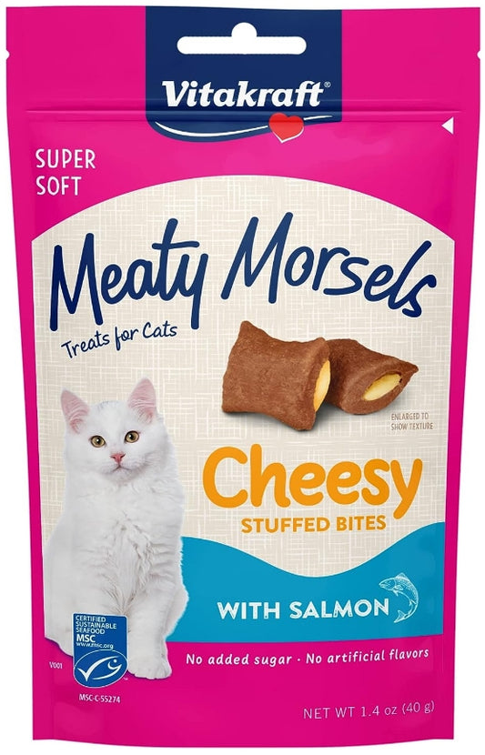 Vitakraft Meaty Morsels Salmon Stuffed Bites