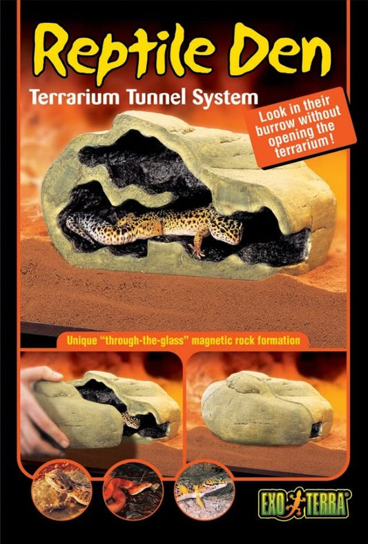Exo Terra Reptile Den Terrarium Tunnel System and Hideout