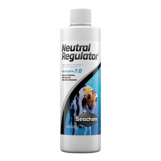 Seachem Laboratories Liquid Neutral Regulator Aquarium Water Treatment 1ea/8.5 fl. oz.