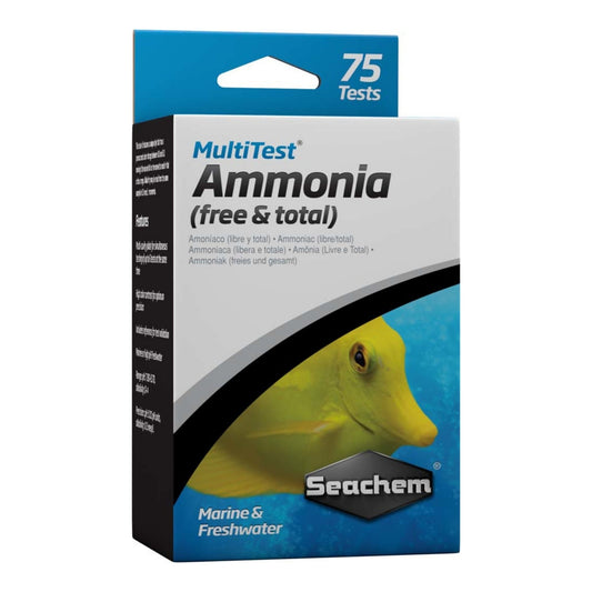 Seachem Laboratories MultiTest Ammonia Test Kit 1ea