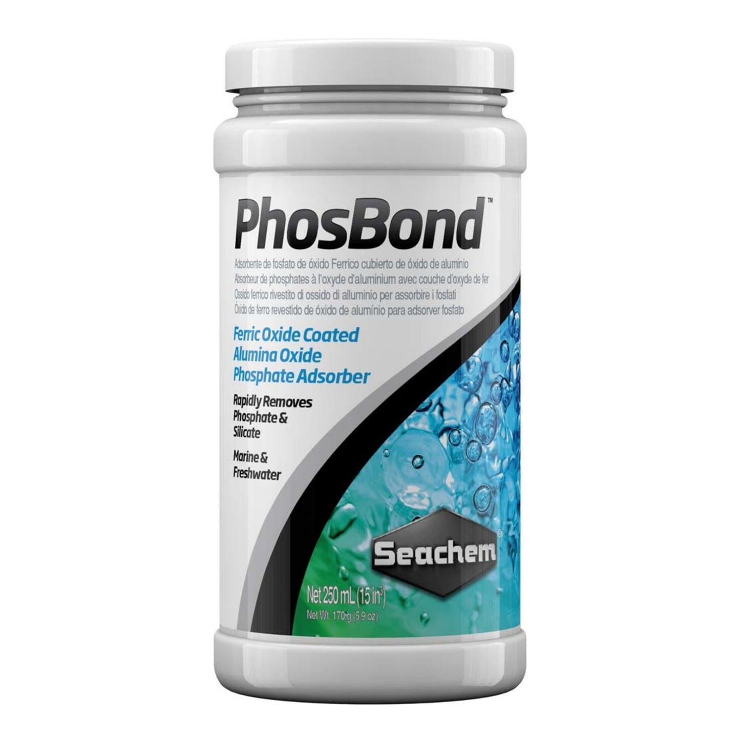 Seachem Laboratories PhosBond Phosphate and Silicate Remover 1ea/250 ml