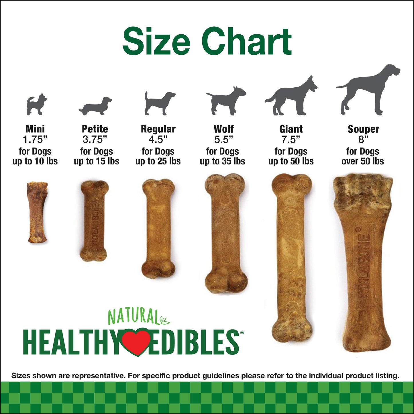 Nylabone Healthy Edibles AllNatural Long Lasting Roast Beef Dog Chew Treats 1 Count, Souper  50 lb